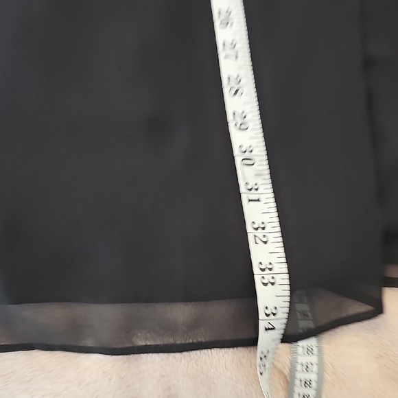 R&M Richards Black Midi Dress Size M - Picture 9 of 9